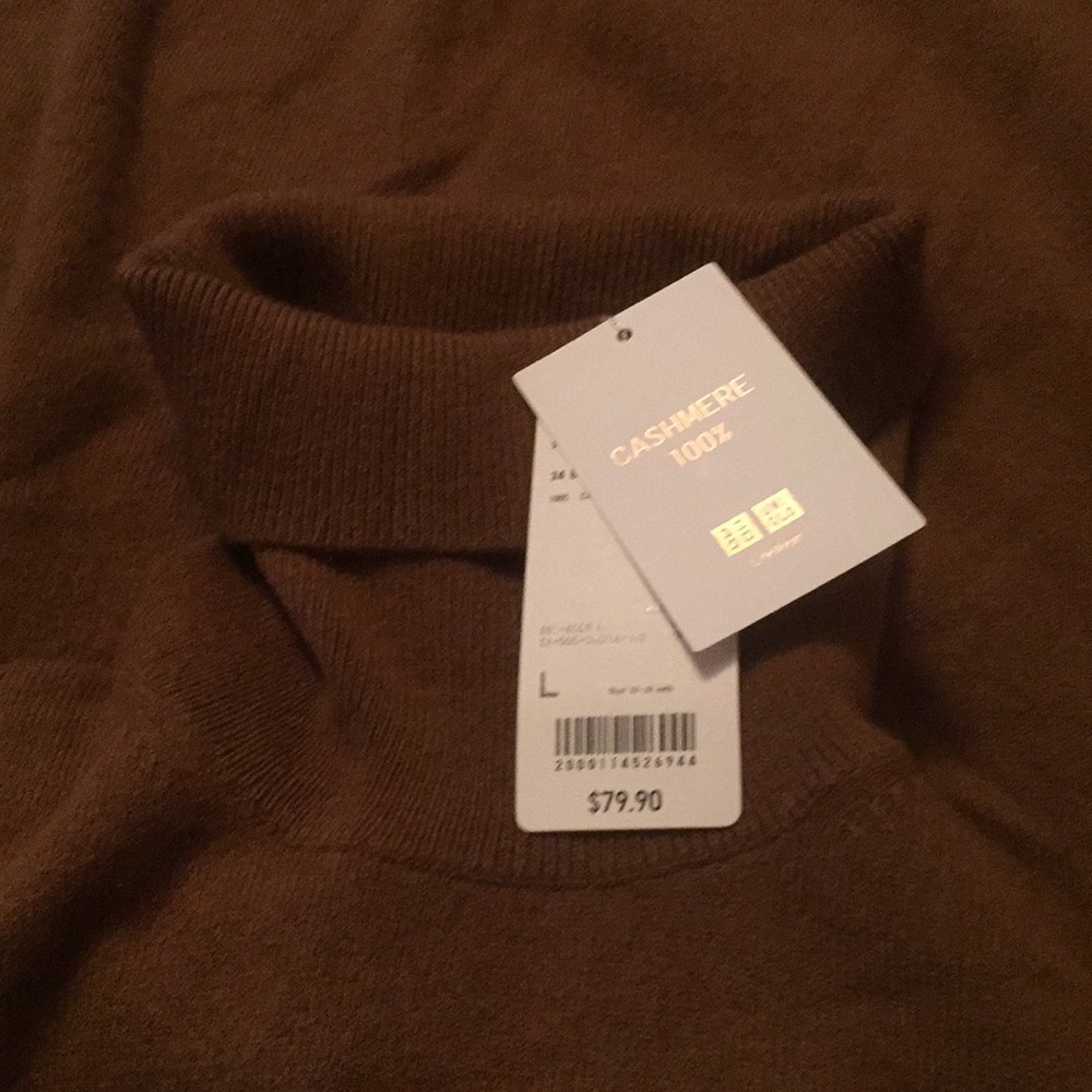 Uniqlo cashmere turtleneck